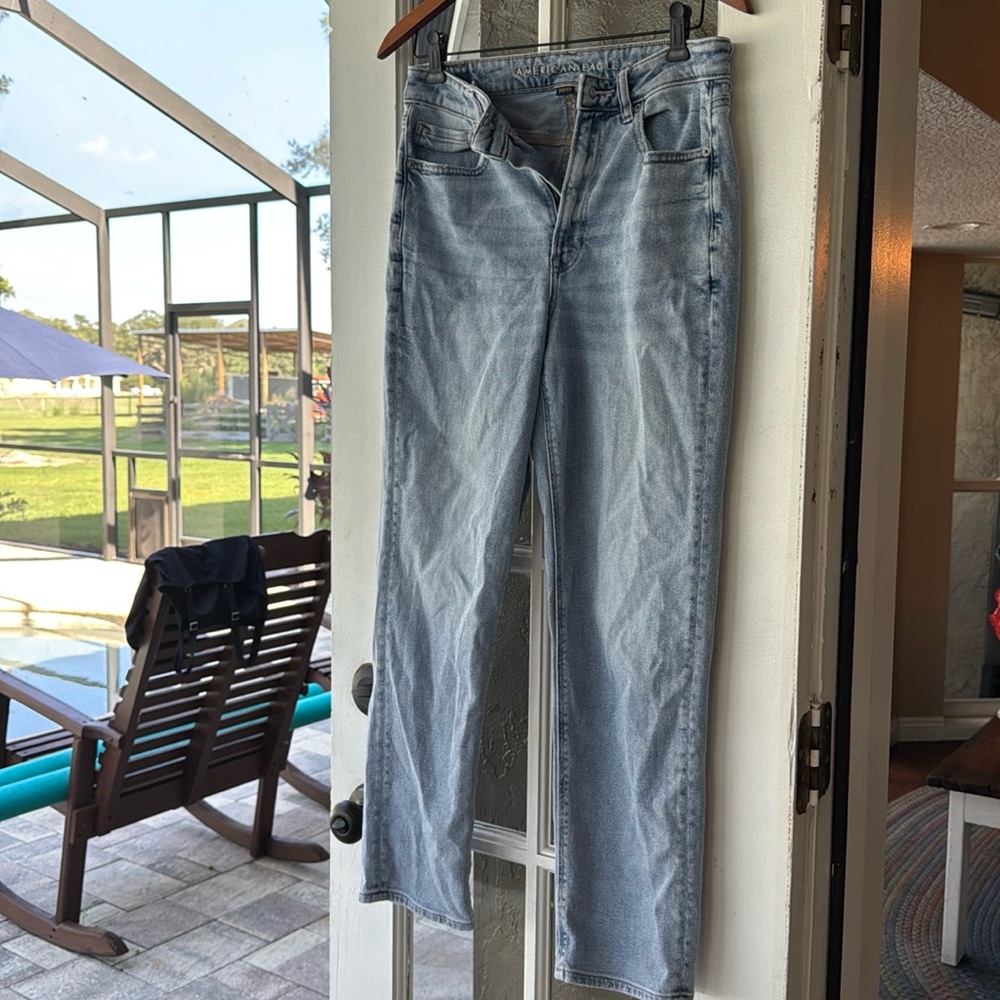 American Eagle Outfitters Blue Jeans Sz 6 Stretch